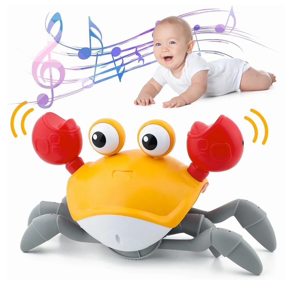 Música Y Luces Move Stimulate Cangrejo Juguetes Para Niños