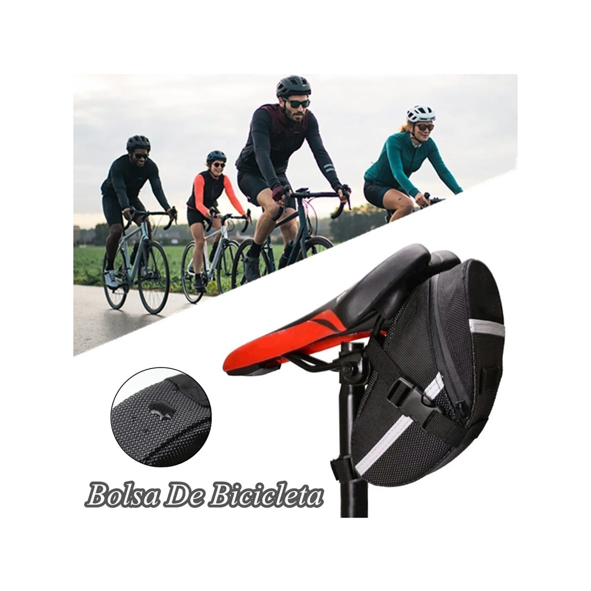 Sillín Alforjas Bicicleta MontaÃ±a Alforjas Para Ciclismo Petukita