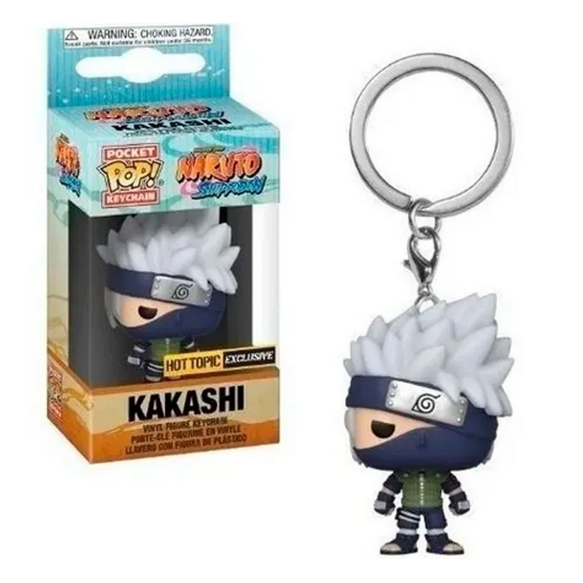 Llavero Funko Pocket Pop Kakashi Naruto Figura 3D.