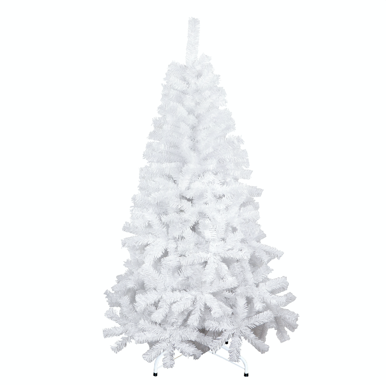 Árbol de Navidad Artificial, Pino Navideño Blanco, Abeto, Incluye Soporte, Frondoso Excelente Calidad (1.70 Metros).