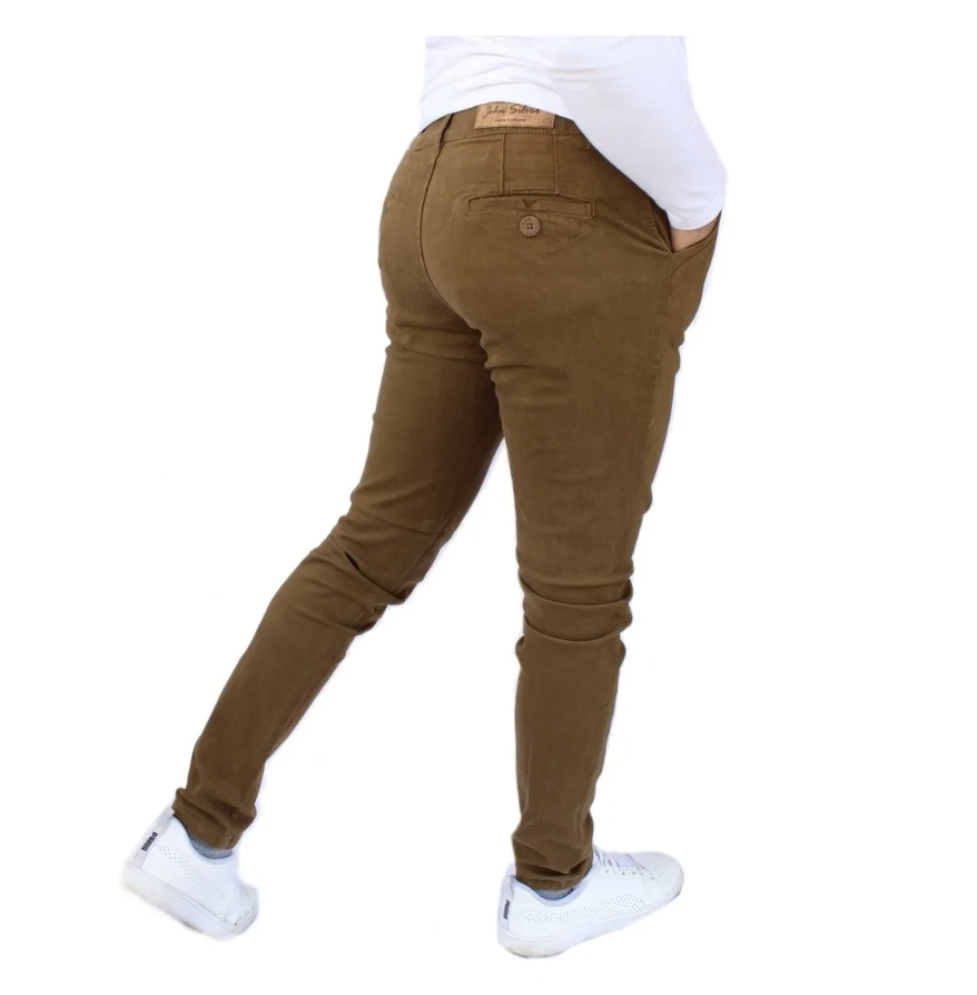Gabardina Pantalon De PaÃ±o Hombre Pantalón Skinny De Gabardina