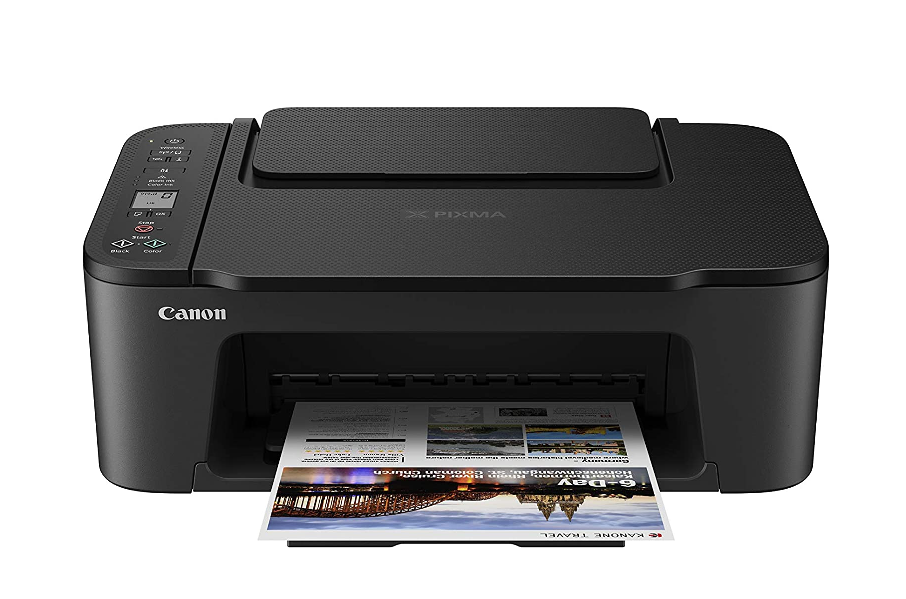 Impresora De Tinta Canon Pixma Ts3420 Inalambrica Negro.