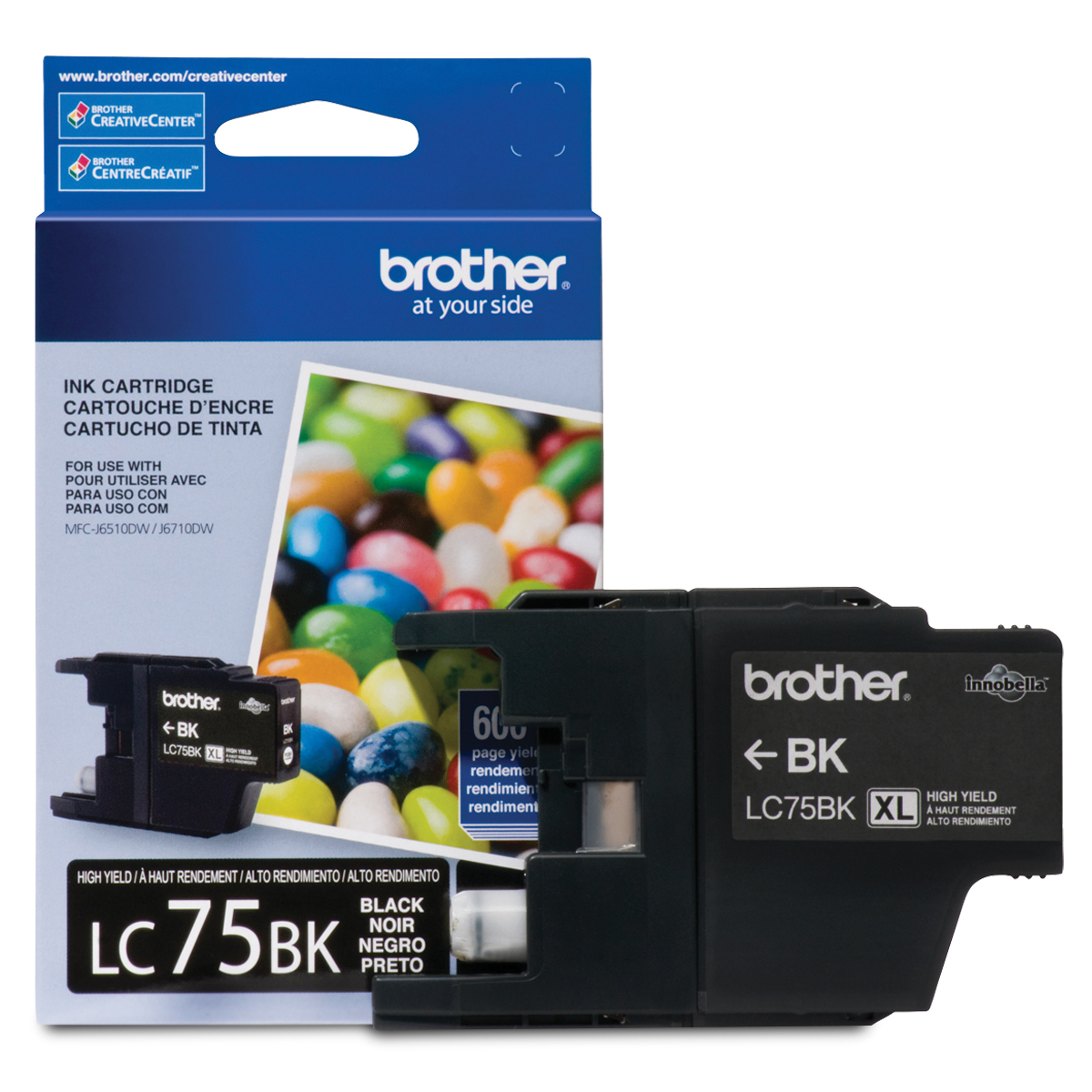 Lc75bk Tinta brother lc75bk - negro