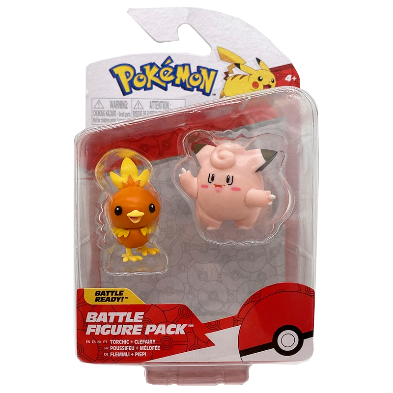 Pokemón Torchic + Clefairy