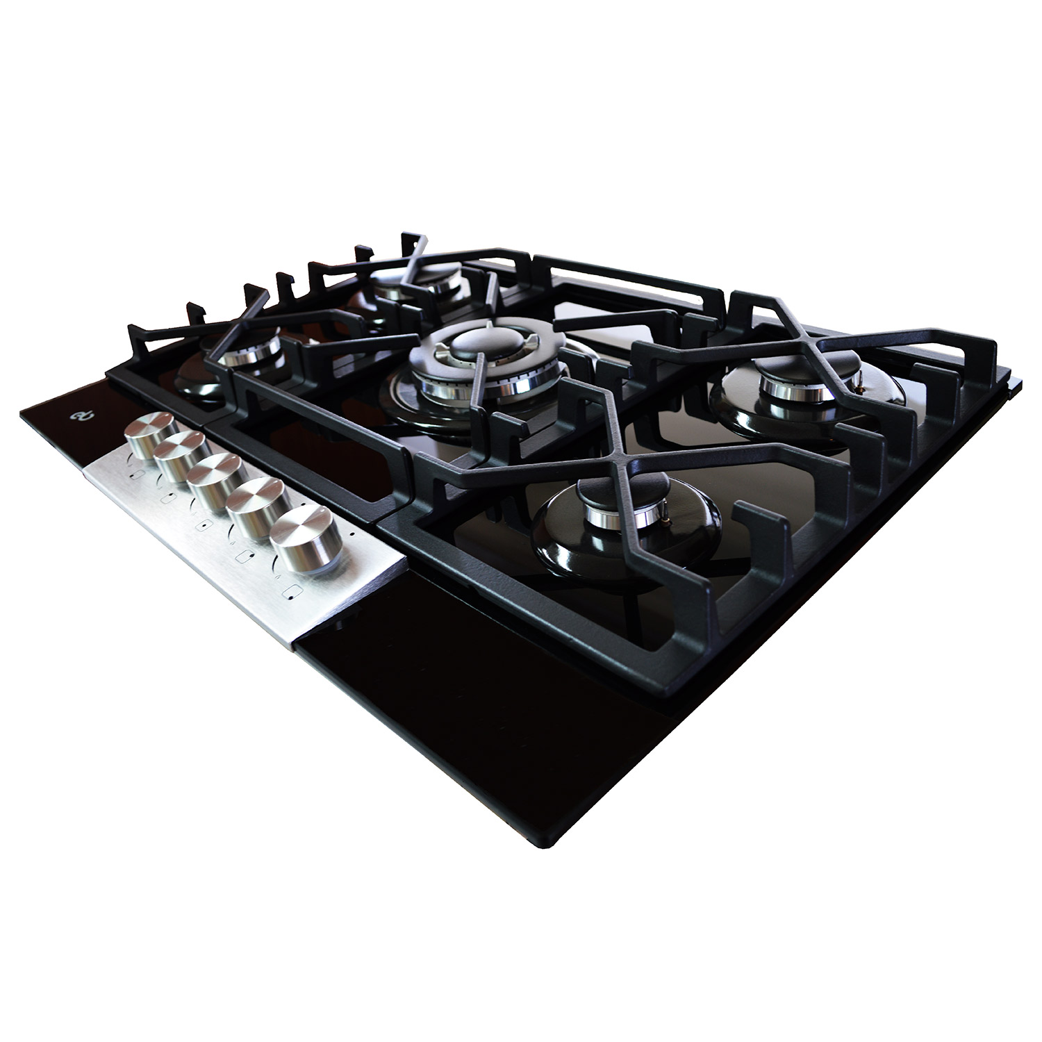 Vip Eb Parrilla A Gas Empotrable Eb 5 Quemadores Acero Eb-486bl