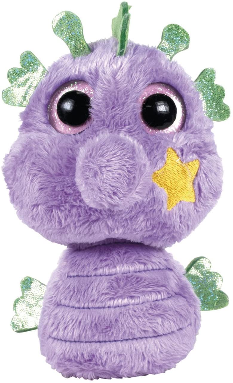 Famosa Peluche Pinypon Caballito de Mar Morado De 20 Cm