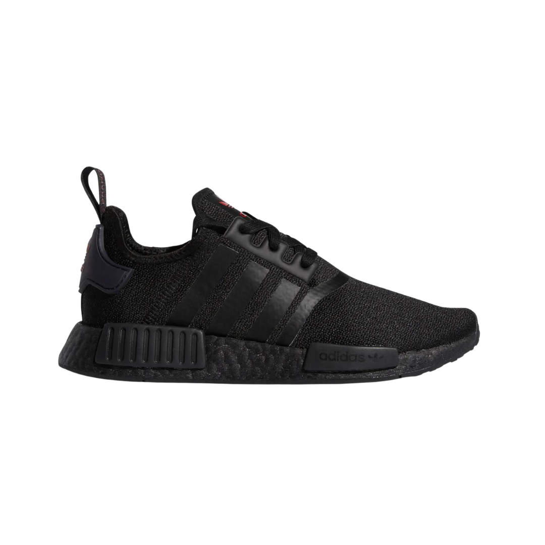 Tenis Deportivos Adidas NMD R1 Negros con Rojo para Dama 5 MX 8 US