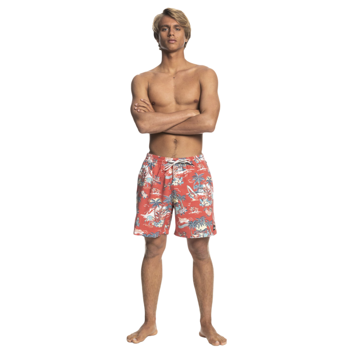 SHORT QUIKSILVER HOMBRE ROJO HOTELPARAVL EQYJV03826RPM9.