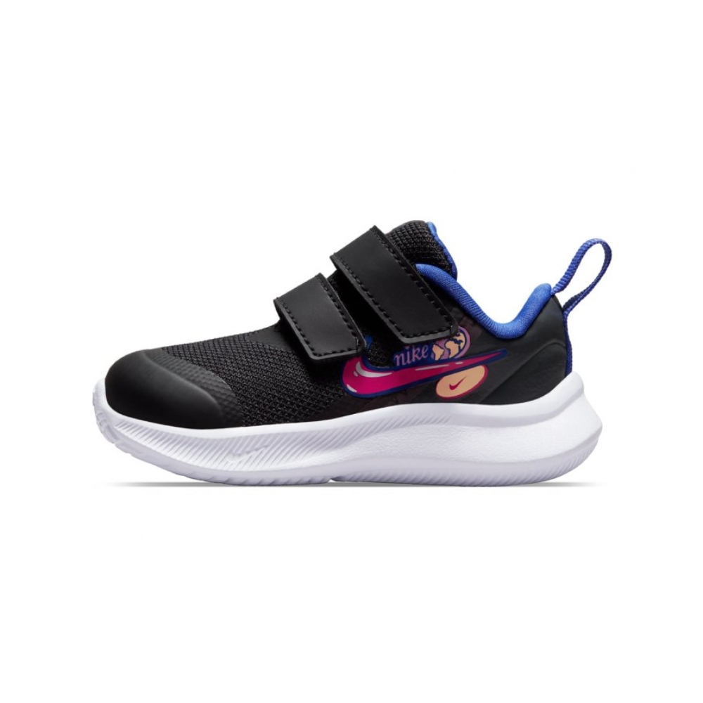Tenis Nike Star Runner 3re negro para bebe dj4696