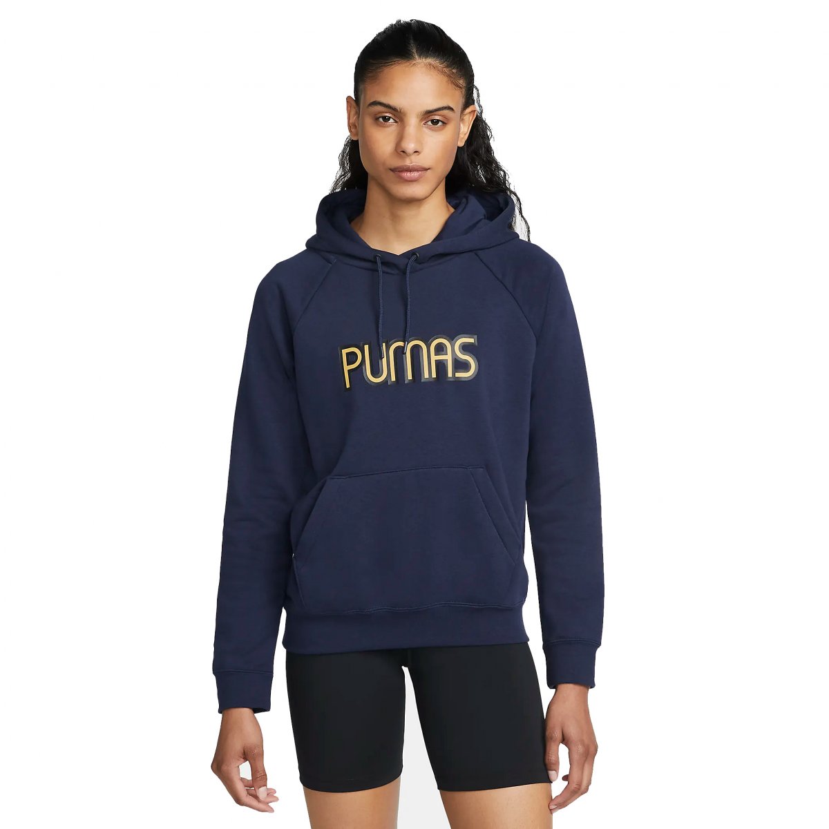 Sudadera Nike PUMAS UNAM con Gorro para Mujer Afelpada Azul