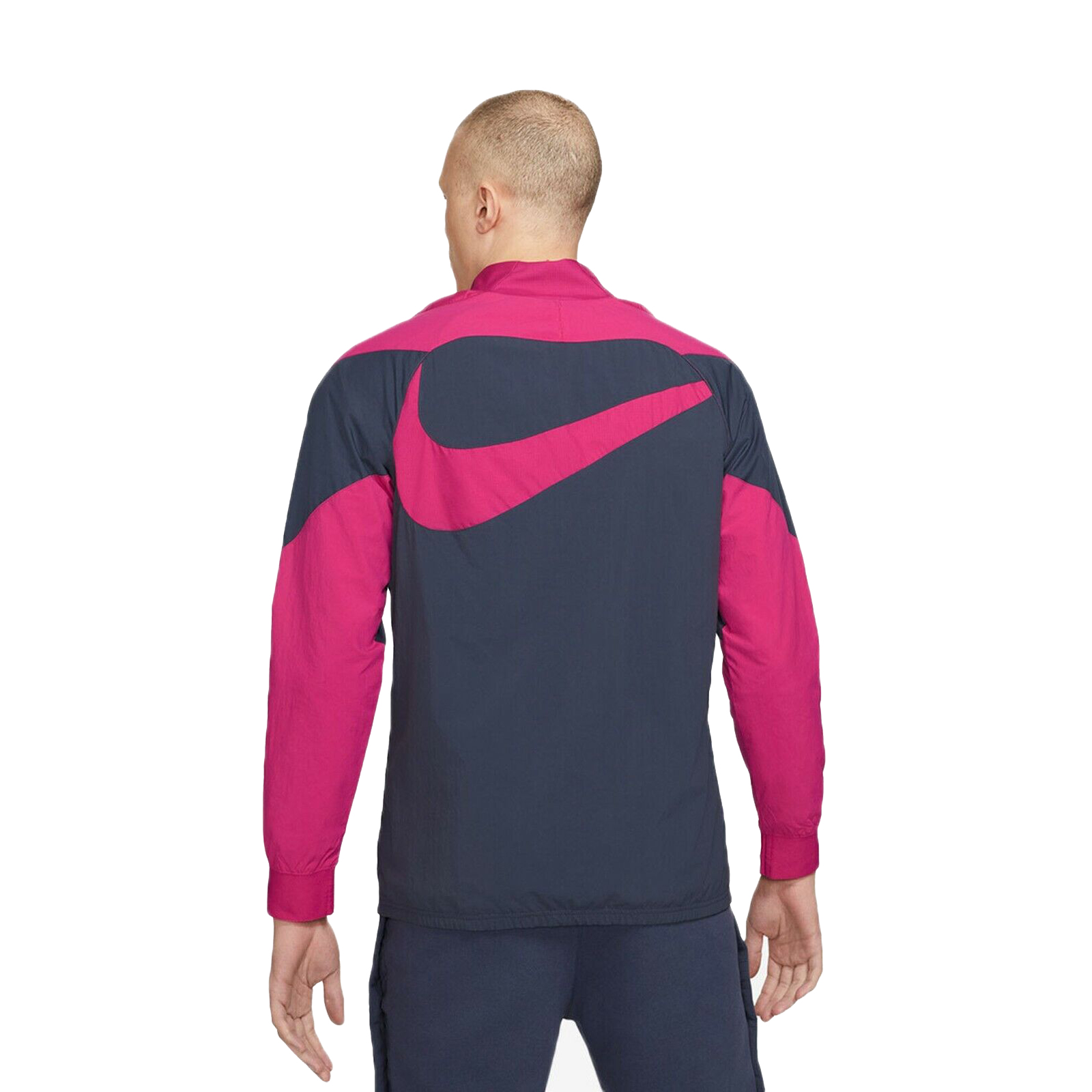 Chamarra Nike Deportiva Entrenamiento Hombre - Rosa / Gris