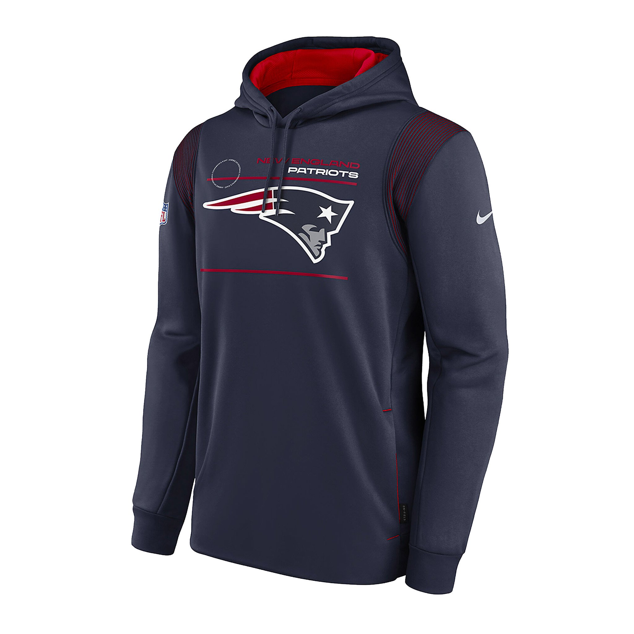 Sudadera Nike Patriots New England NFL Therma - Azul.