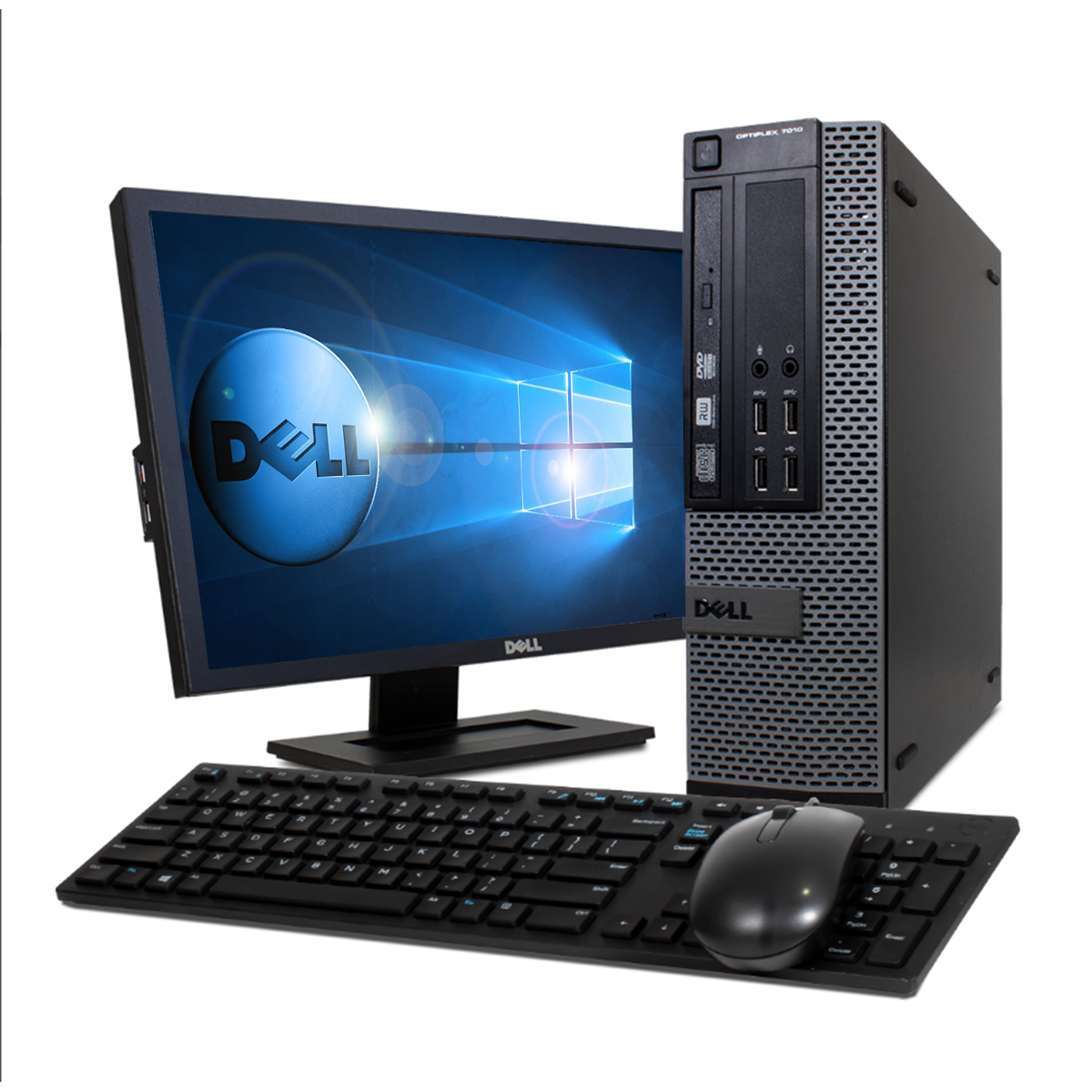 Equipo Dell Optiplex 7010 DT Core i7 8gb RAM 120 SSD Monitor 22 (Reacondicionado)