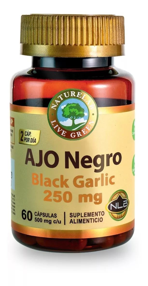 Ajo Negro 60 Cápsulas - Naturelab