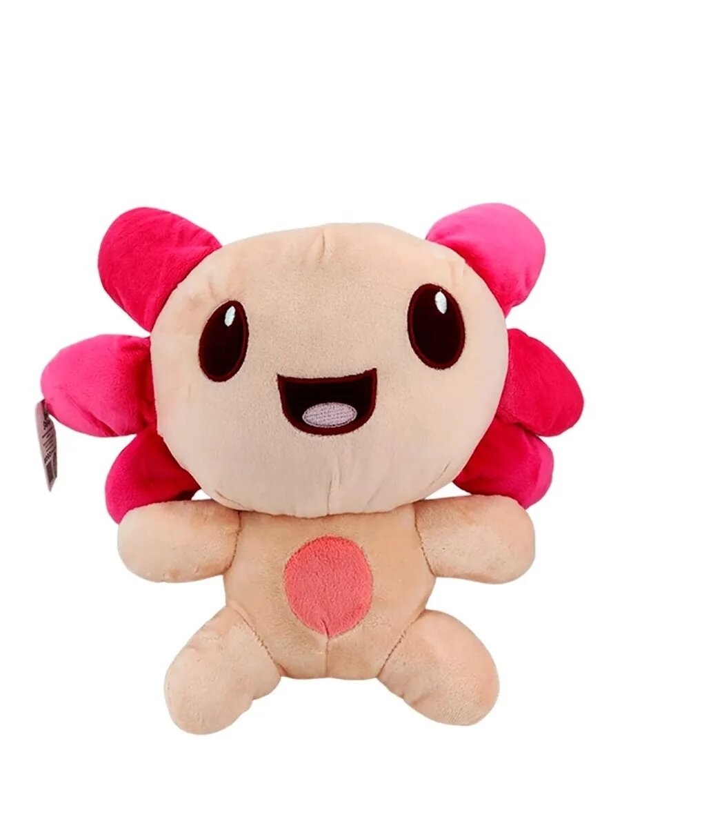 Ajolote Xoli Peluche Axolotl Original Hannah La Sirena