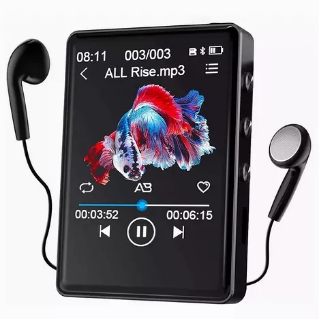 Reproductor Mp3 Con Bluetooth, Táctil, Excelentes Acabados