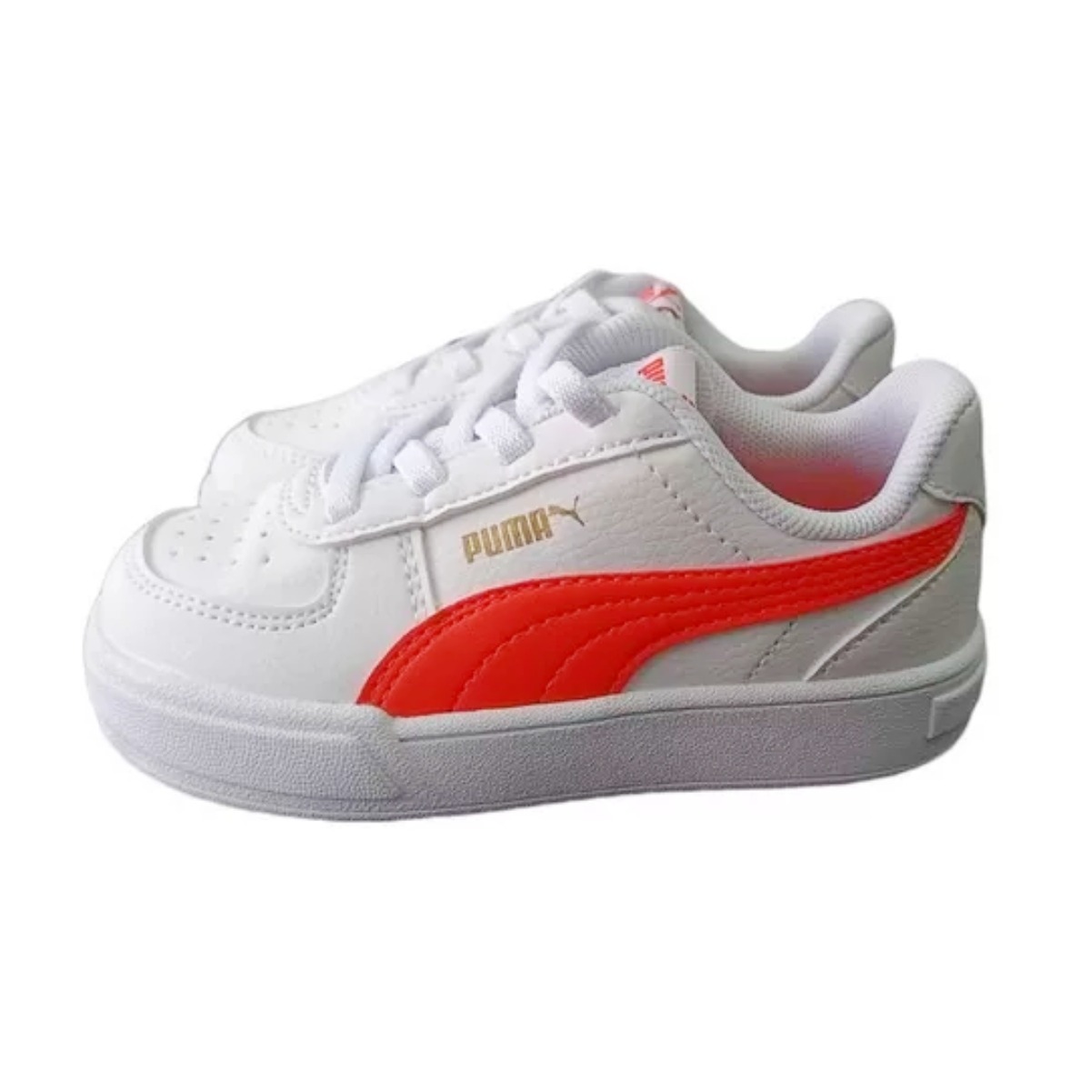 Tenis Casual Puma Caven ac Inf 382058 15 blanco  de bebe 