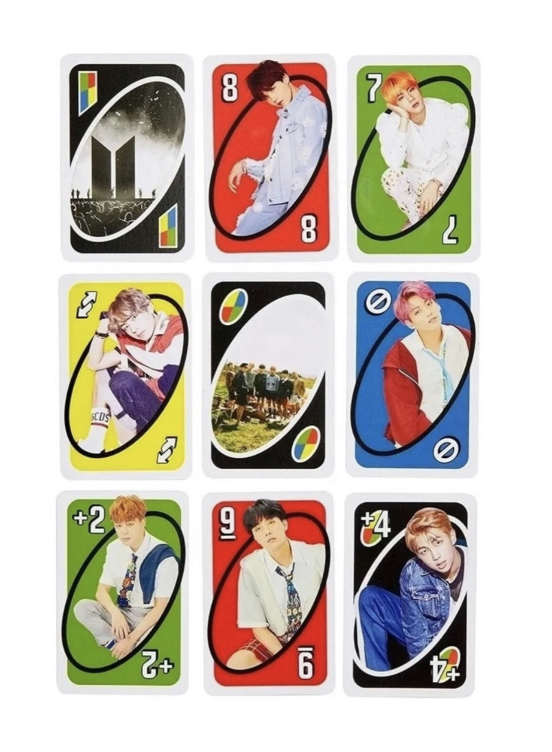 Juego De Cartas Uno Bts - Photocard Edición Especial Bts