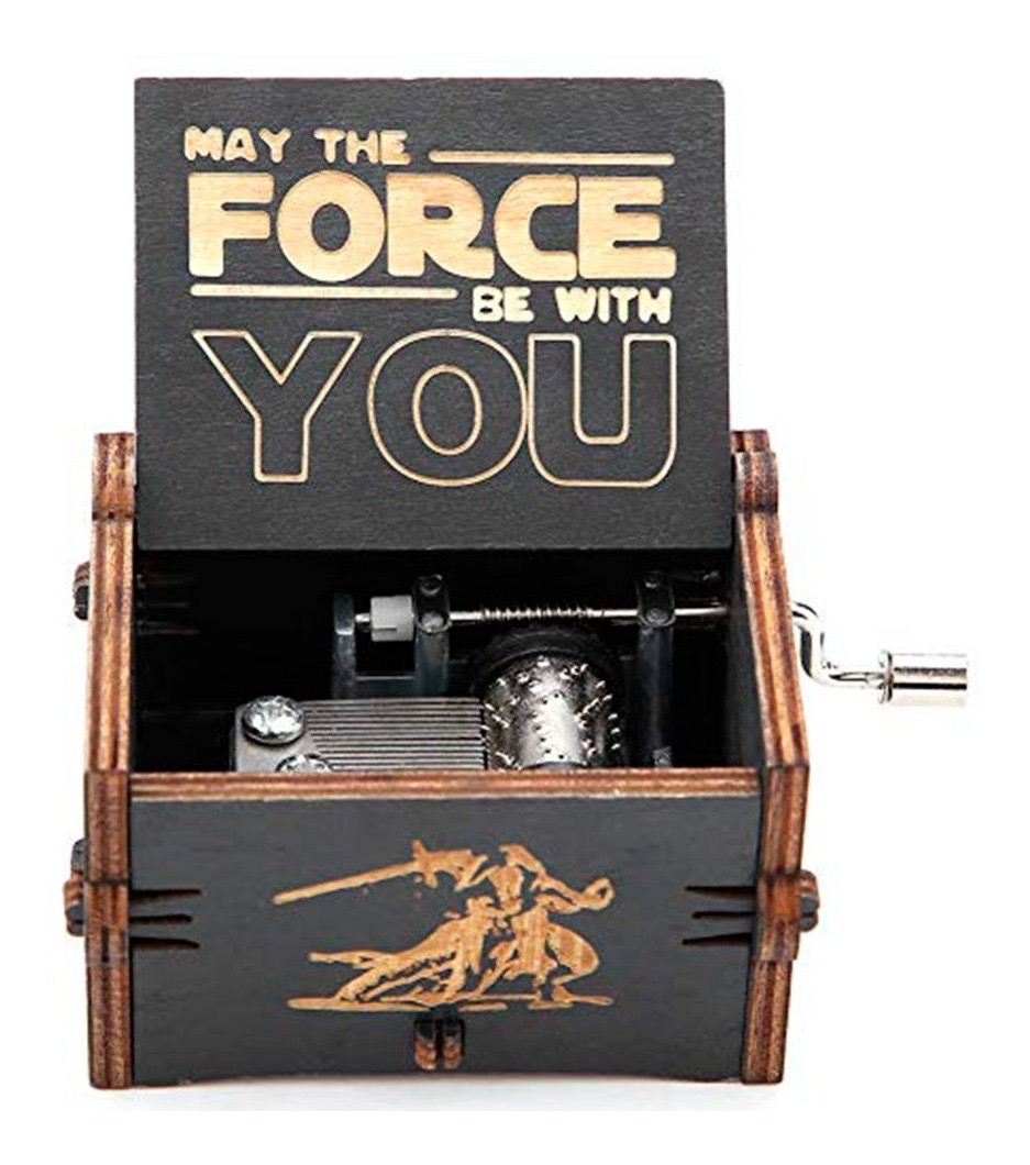 Caja Musical Star Wars - Intro Movie ( Color Negro ) FUNBU