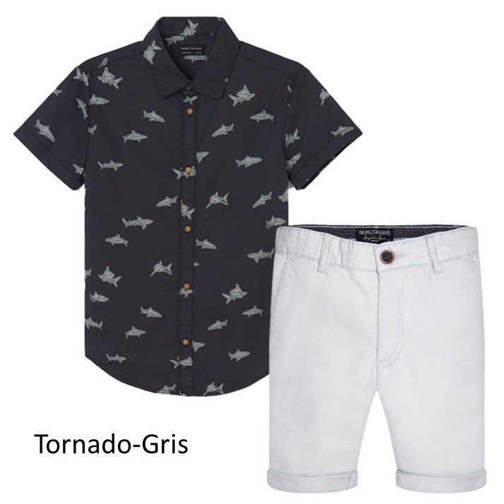 Camisa Y Short Para Niño Junior Varios Modelos Marca Mayoral