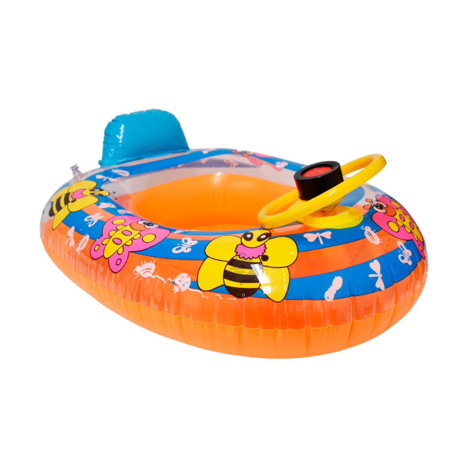 Flotador Inflable Salvavidas Carrito De Abejita Infantil