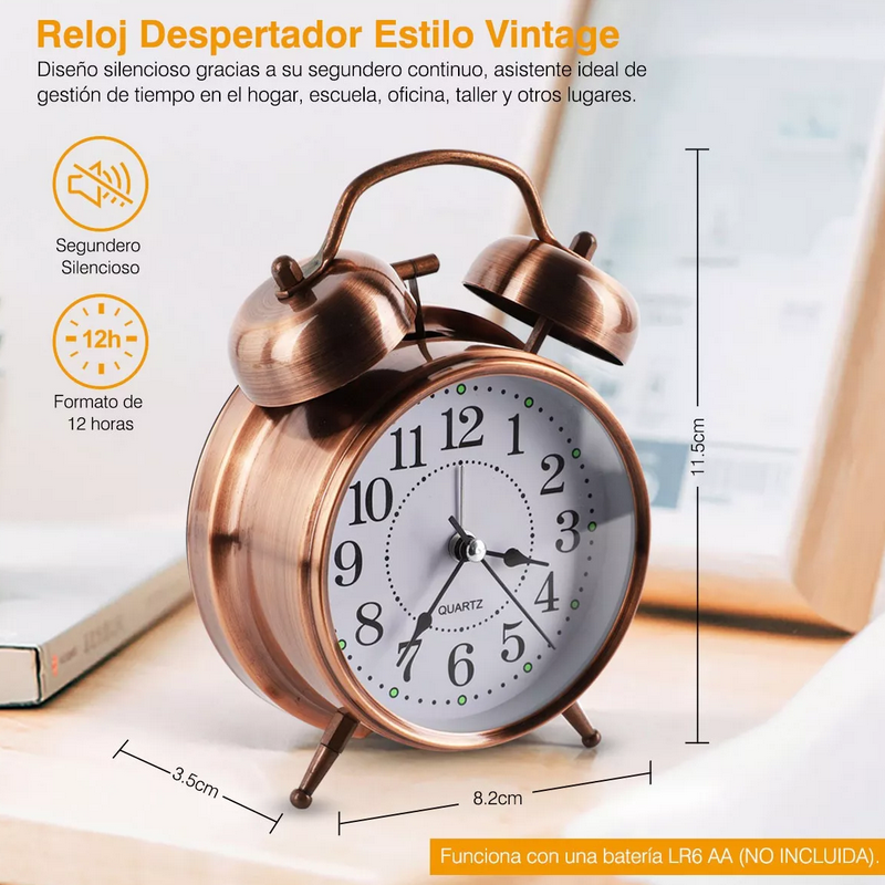 Reloj Clásico Publicidad Para Vender Relojes Reloj Despertador
