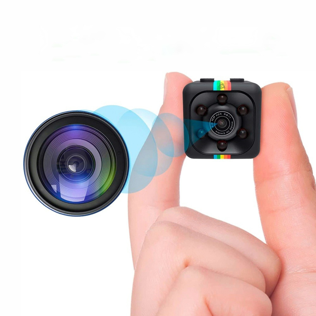 Mini Cámara Espía HD 720P Con Visión Nocturna – Grabadora De Video Oculta, Sensor De Movimiento Y Batería De 200mAh