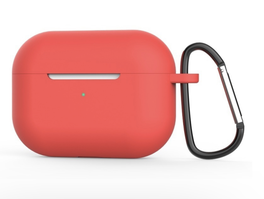 Funda Compatible Para AirPods Pro Case Protector Silicon rojo