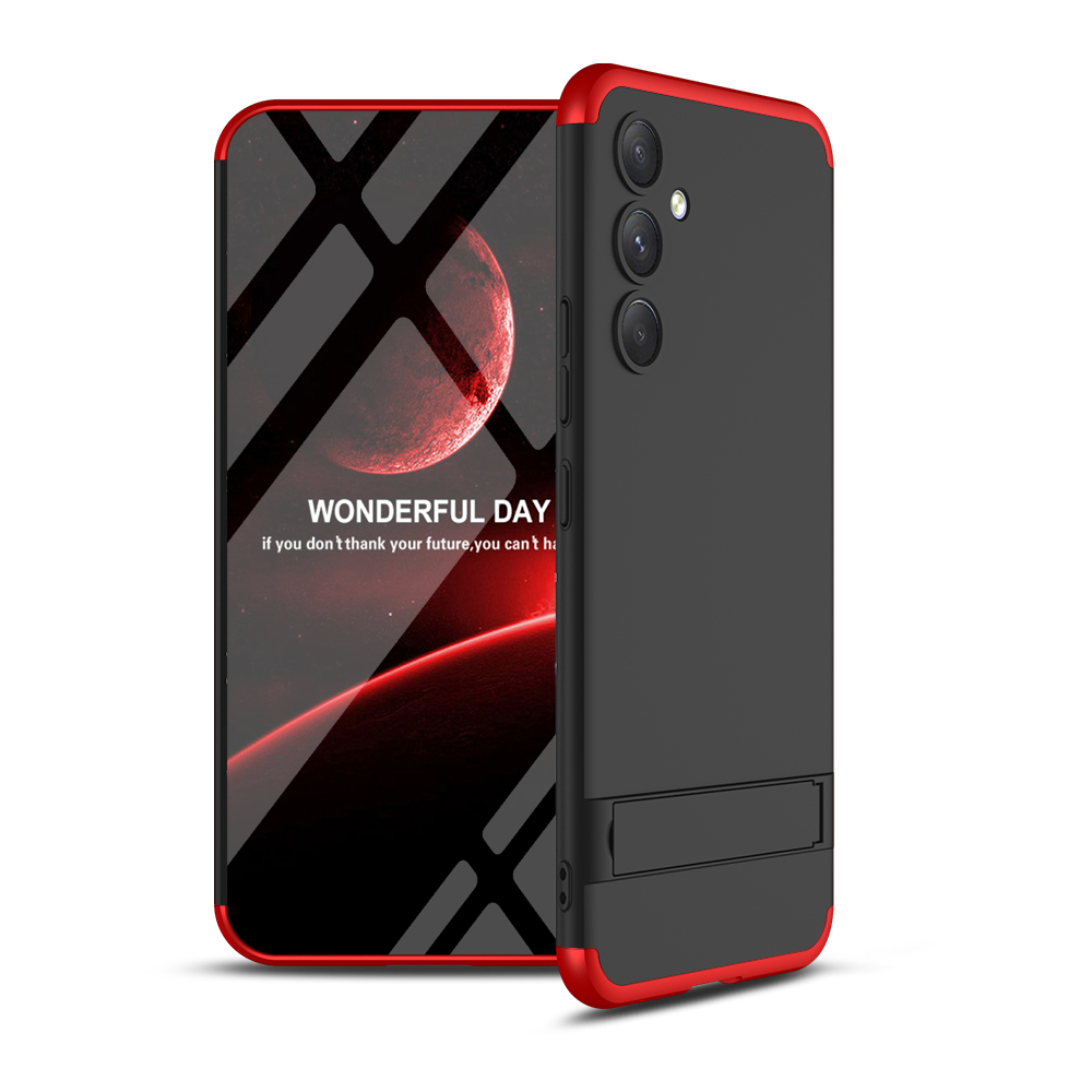 Protector fino para Samsung Galaxy A34 Negro con ROJO