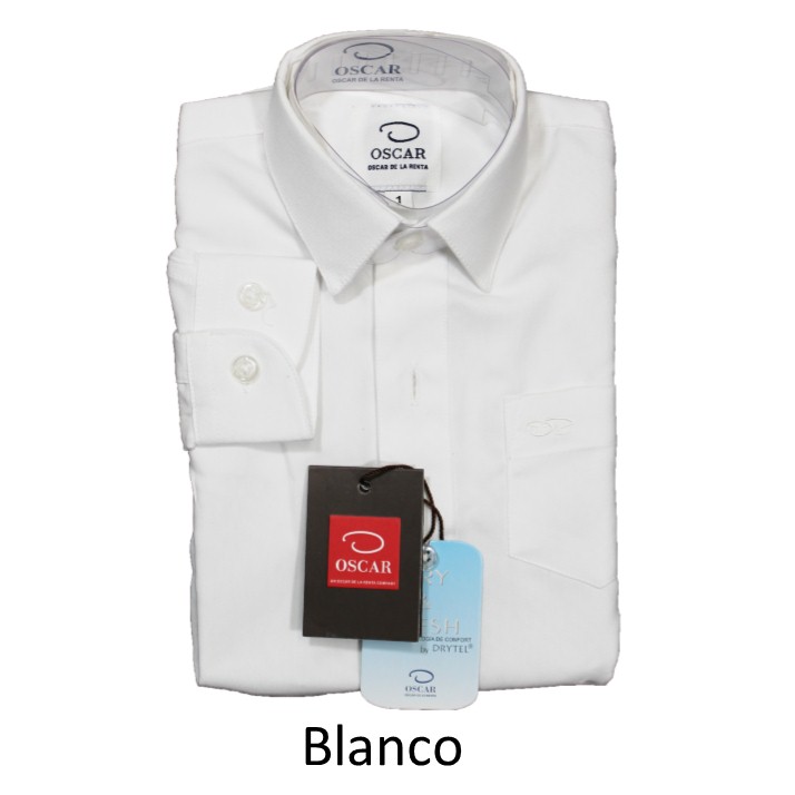 Camisa De Vestir Para Bebé Niño Marca Oscar De La Renta.