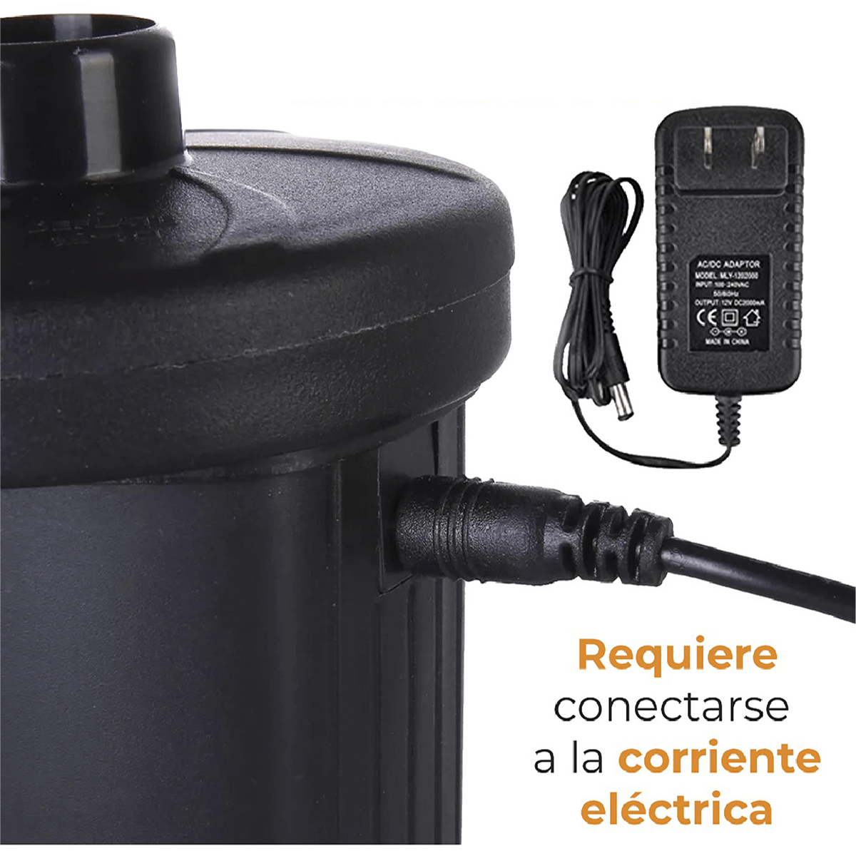 Inflador Eléctrico Recargable USB Portátil - Para Colchonetas, Barcas Y Juguetes Inflables