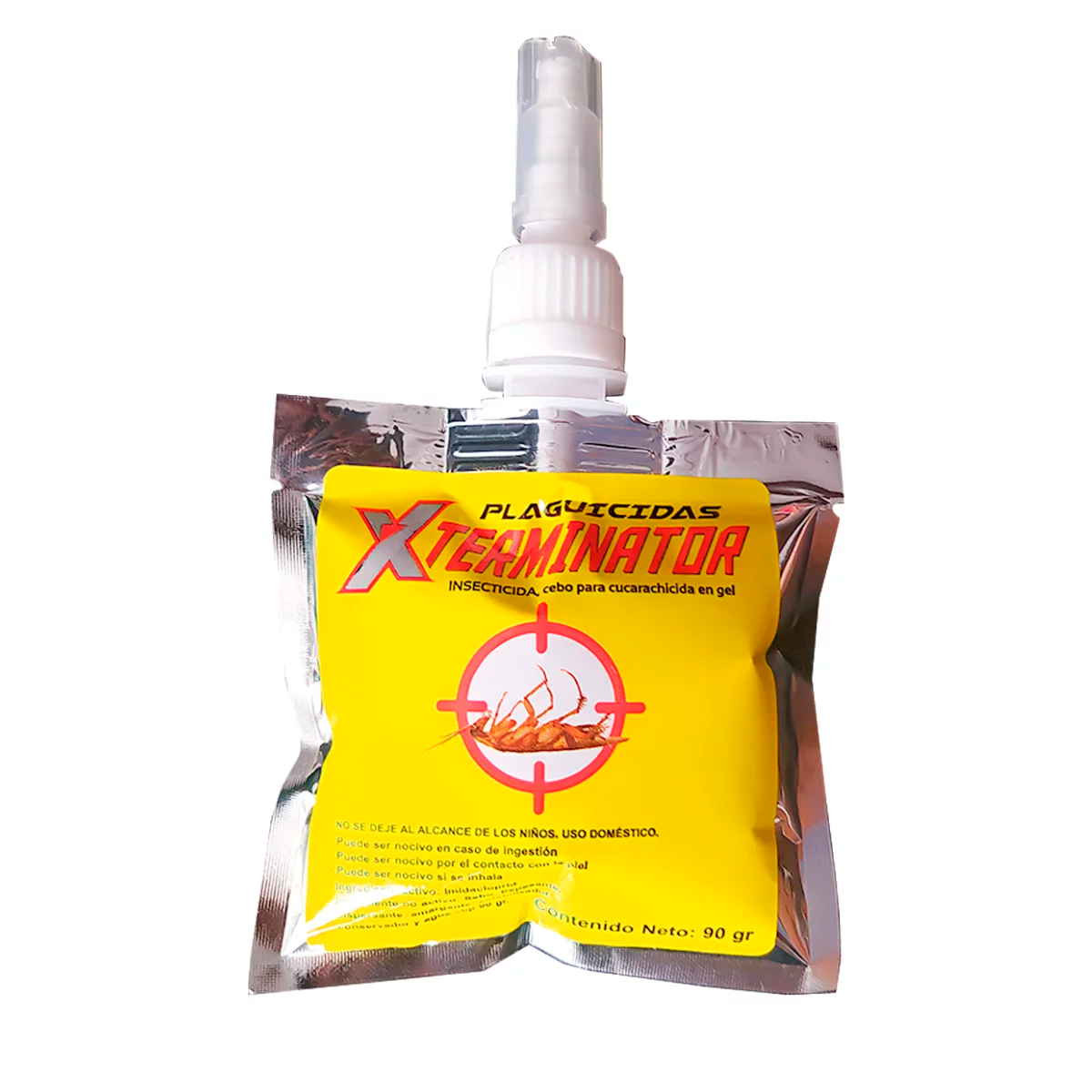 XTERMINATOR Insecticida para cucarachas tipo Cebo gel Cucarachicida 90 gramos