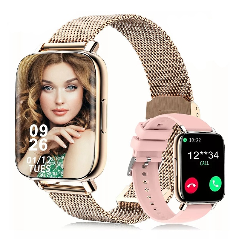 Smartwatch Mujer 1.85 Reloj Inteligente Reloj Impermeable