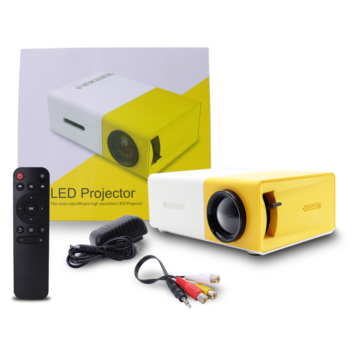 MINI PROYECTOR LED DE ALTA RESOLUCIÓN 720 PX