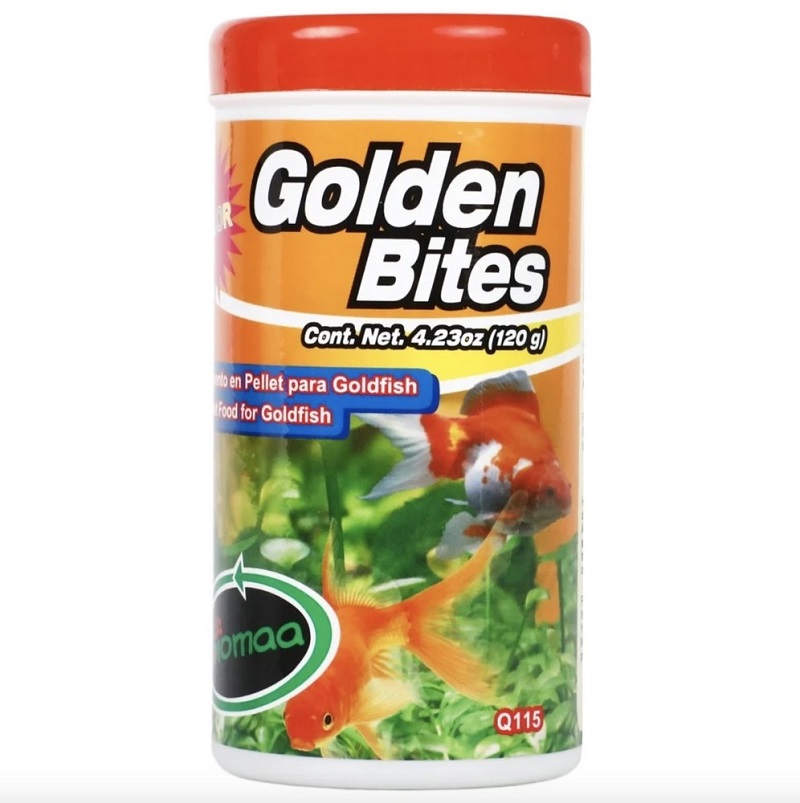 Golden Bites Alimento en pellet para Gold Fish 120g - Biomaa