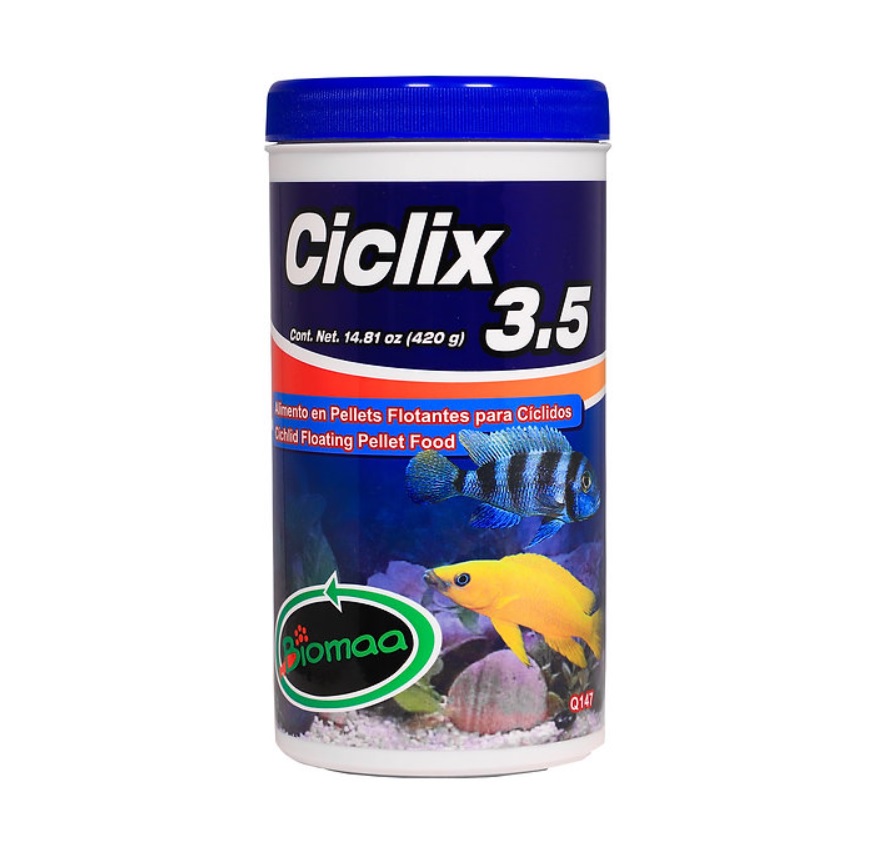 Ciclix Pellets flotante 3.5 alimento para Ciclidos 420g - Biomaa