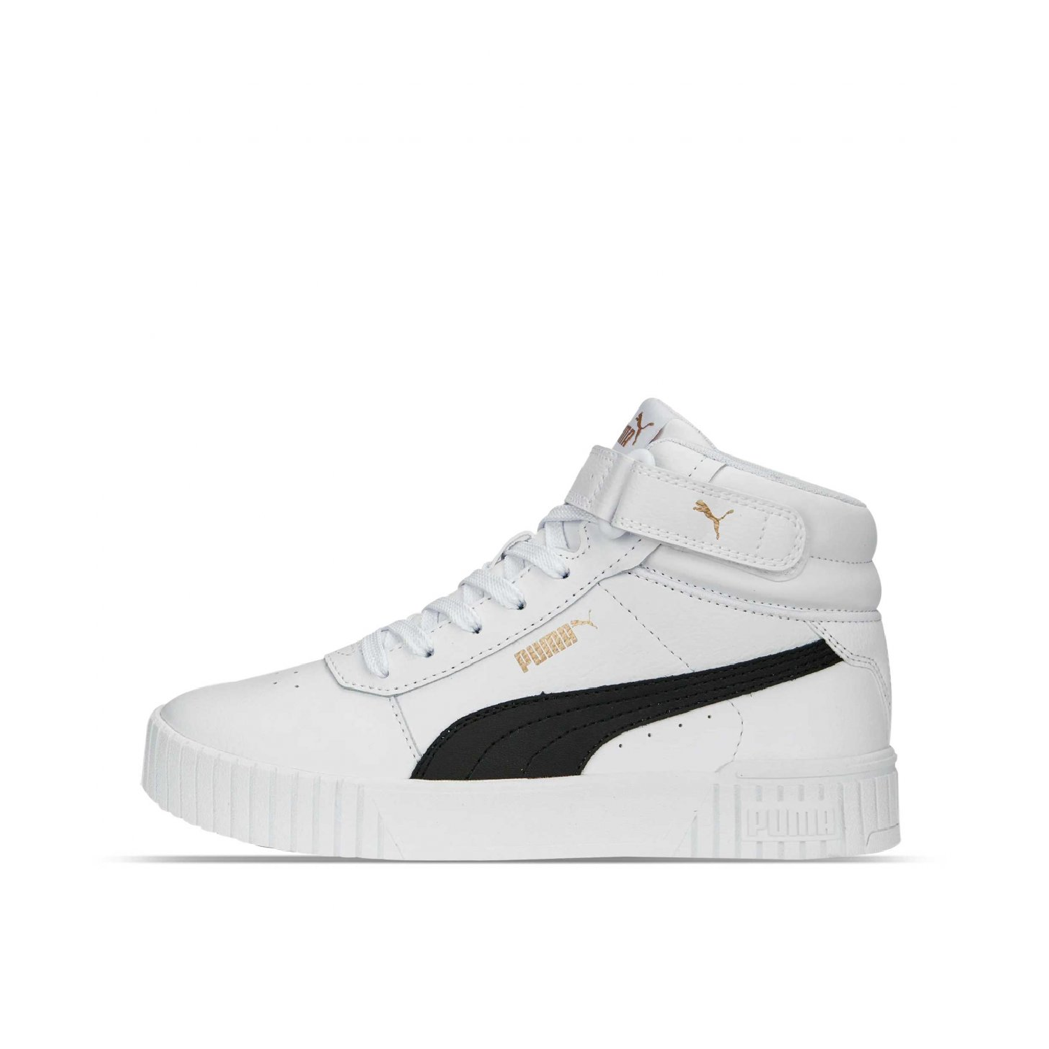 Tenis Casual de Bota Puma Carina 2.0 Mid Blanco Unisex 385851 06