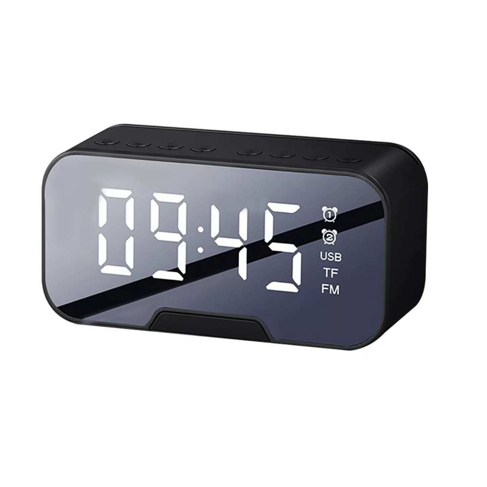 Reloj Despertador Digital Bocina Bluetooth Y Radio Fm.