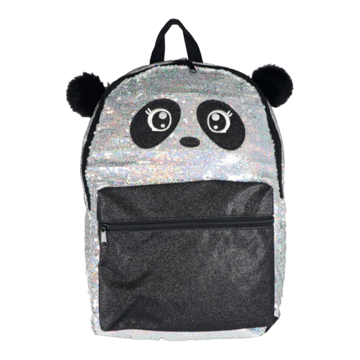 Mochila Escolar Kiut Panda Con Lentejuelas Niña Primaria