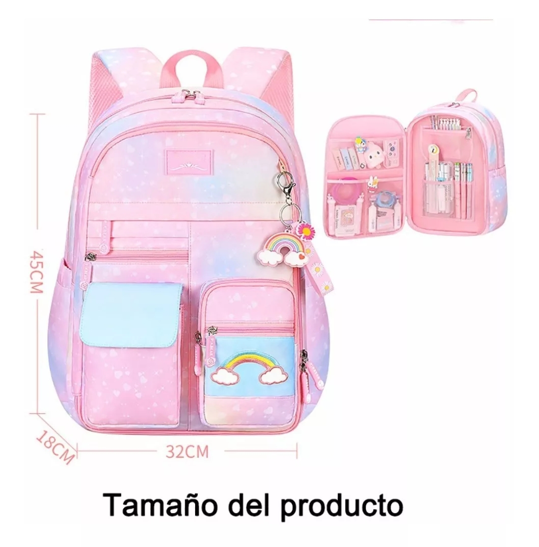 Mochila Bolso De Nina Mochila Bolsa Niña Escolar Primaria Infantil