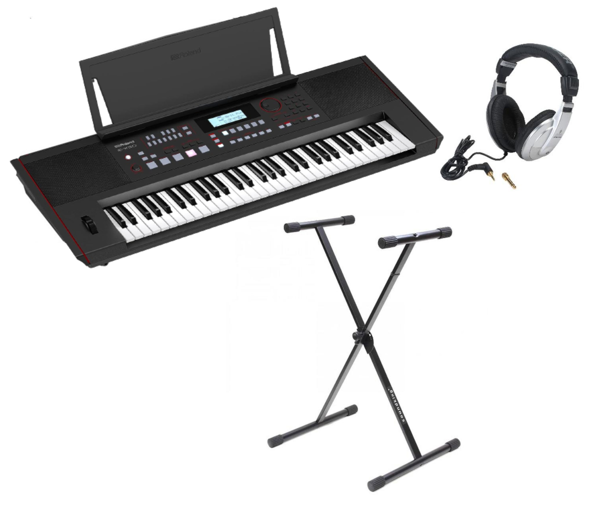 Roland E-X50 Teclado Arreglista 61 Teclas Bluetooth USB Base y Audifonos.