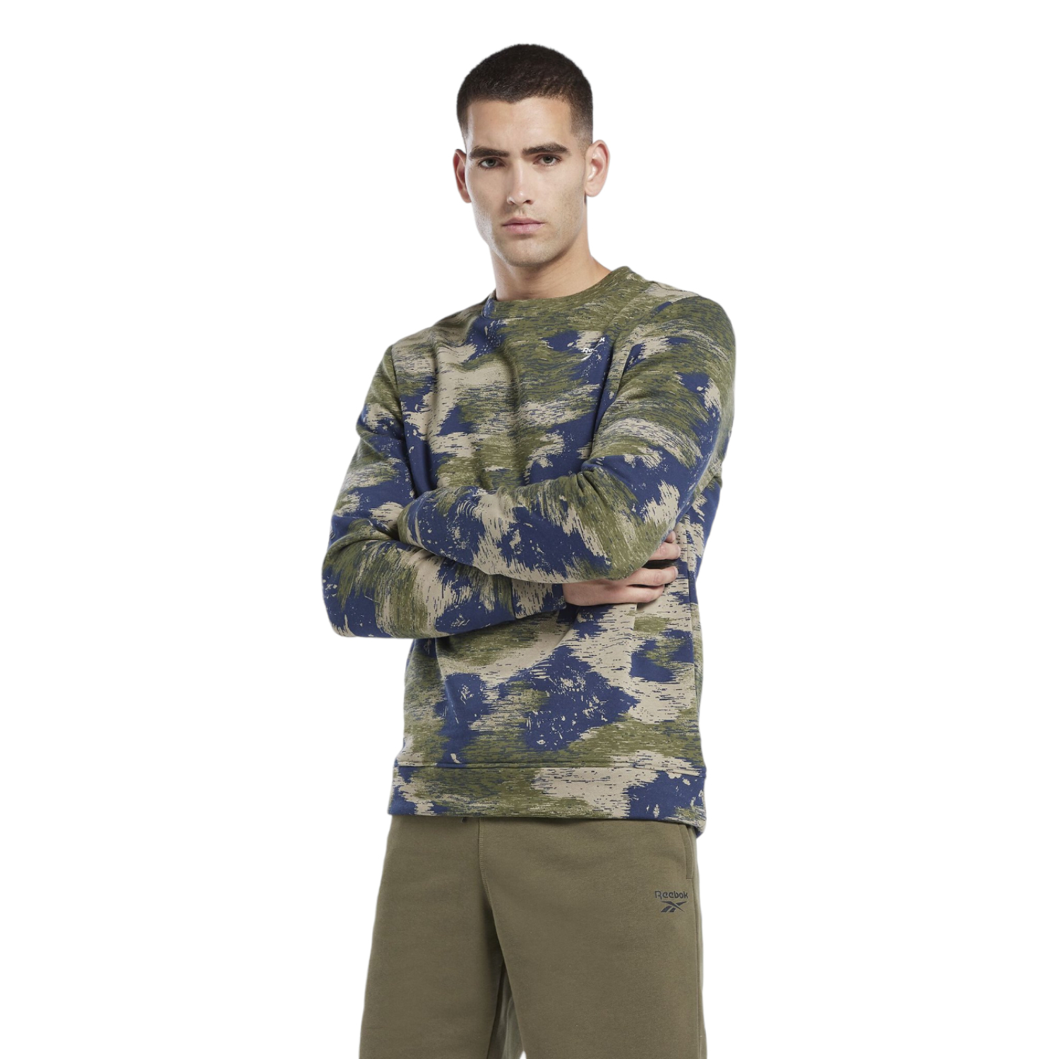 Sudadera Verde Hombre