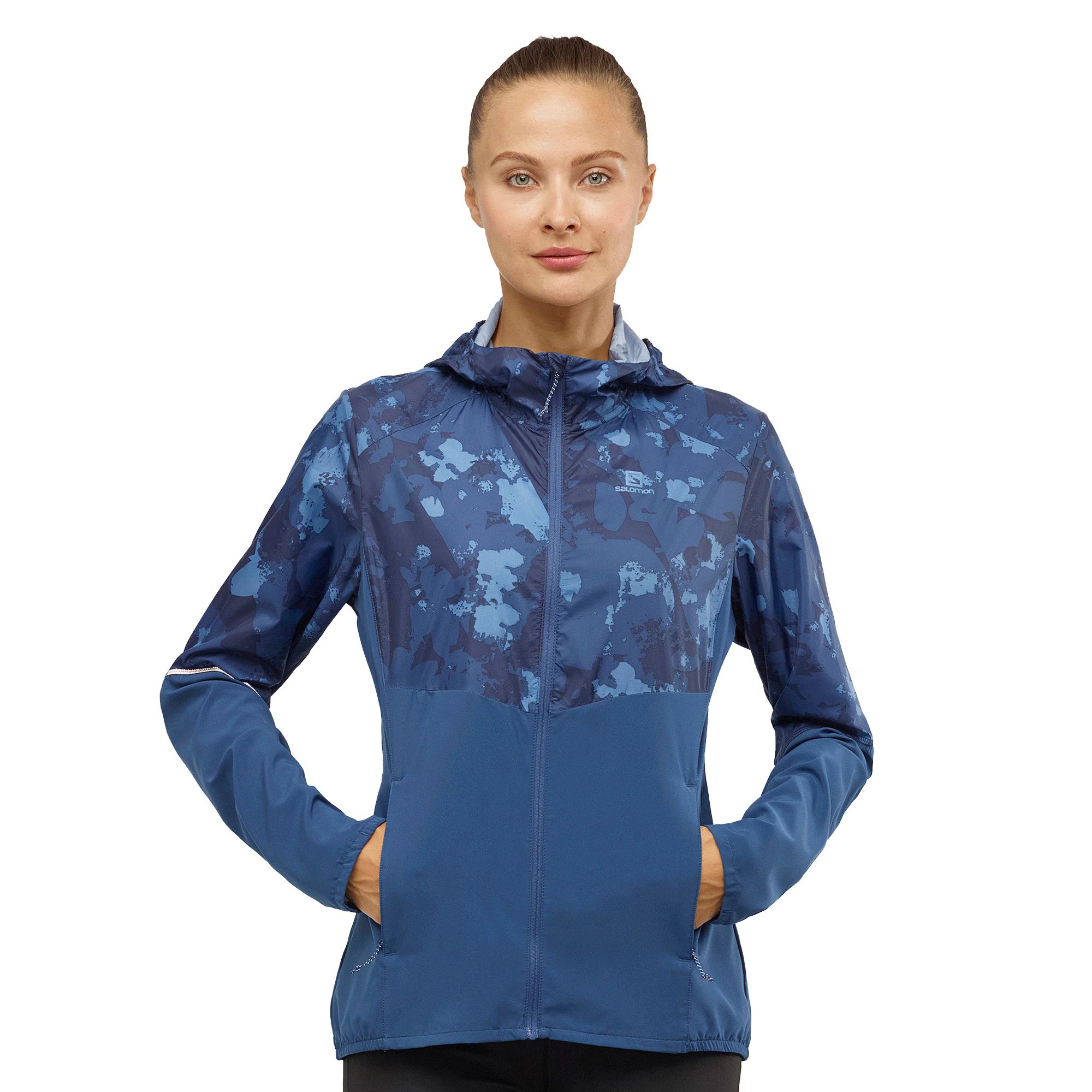 SALOMON AGILE FZ HOODIE MUJER