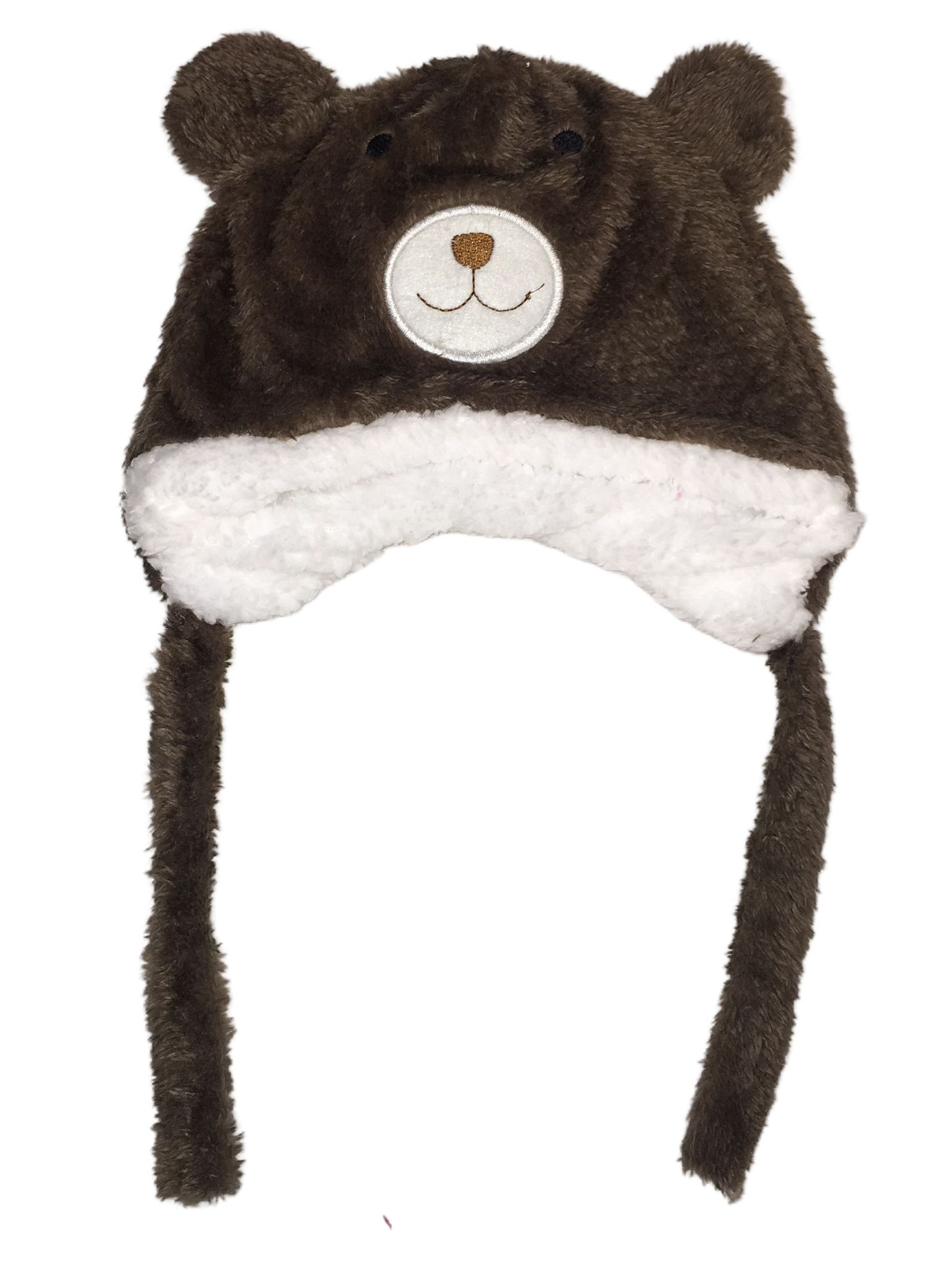 Gorro de Invierno Oso Afelpado De Bebé .