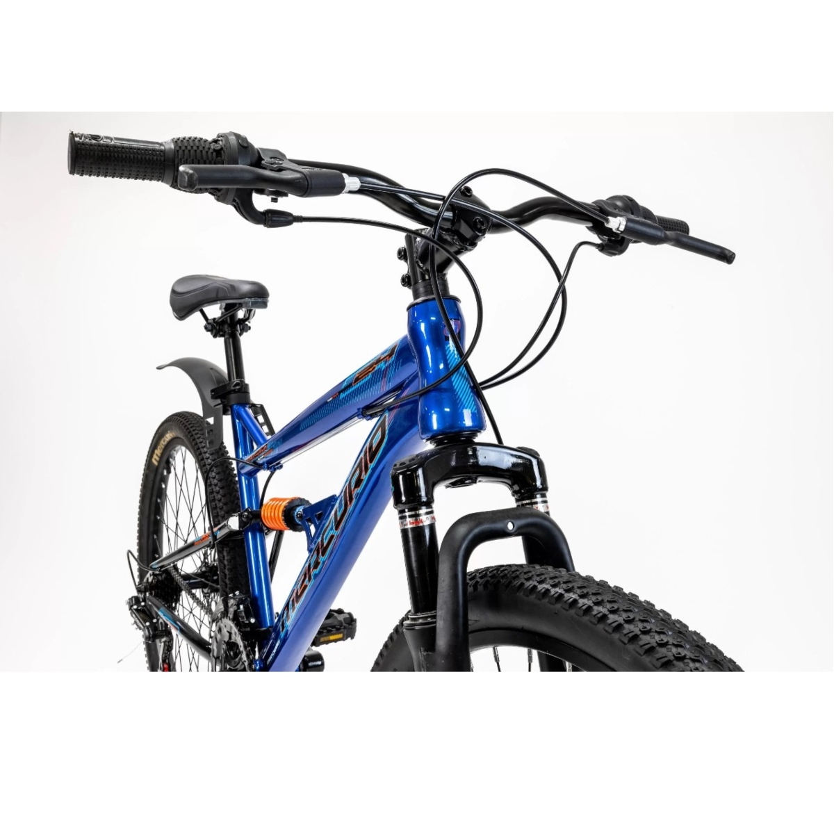 Ztx Bicicletas Mercurio Doble Suspension R26 21v Amarilla