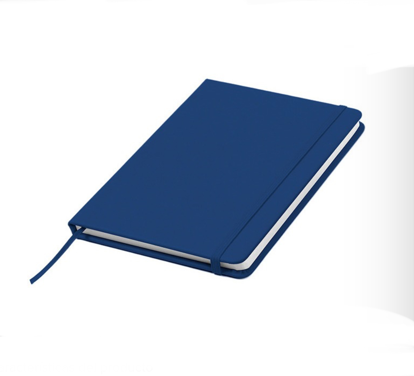 Libreta Escritorio Curpiel Separador Resorte Varios Colores azul