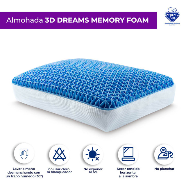 Shop Almohada Almohada Memory Foam Spring Air Almohada Spring Air