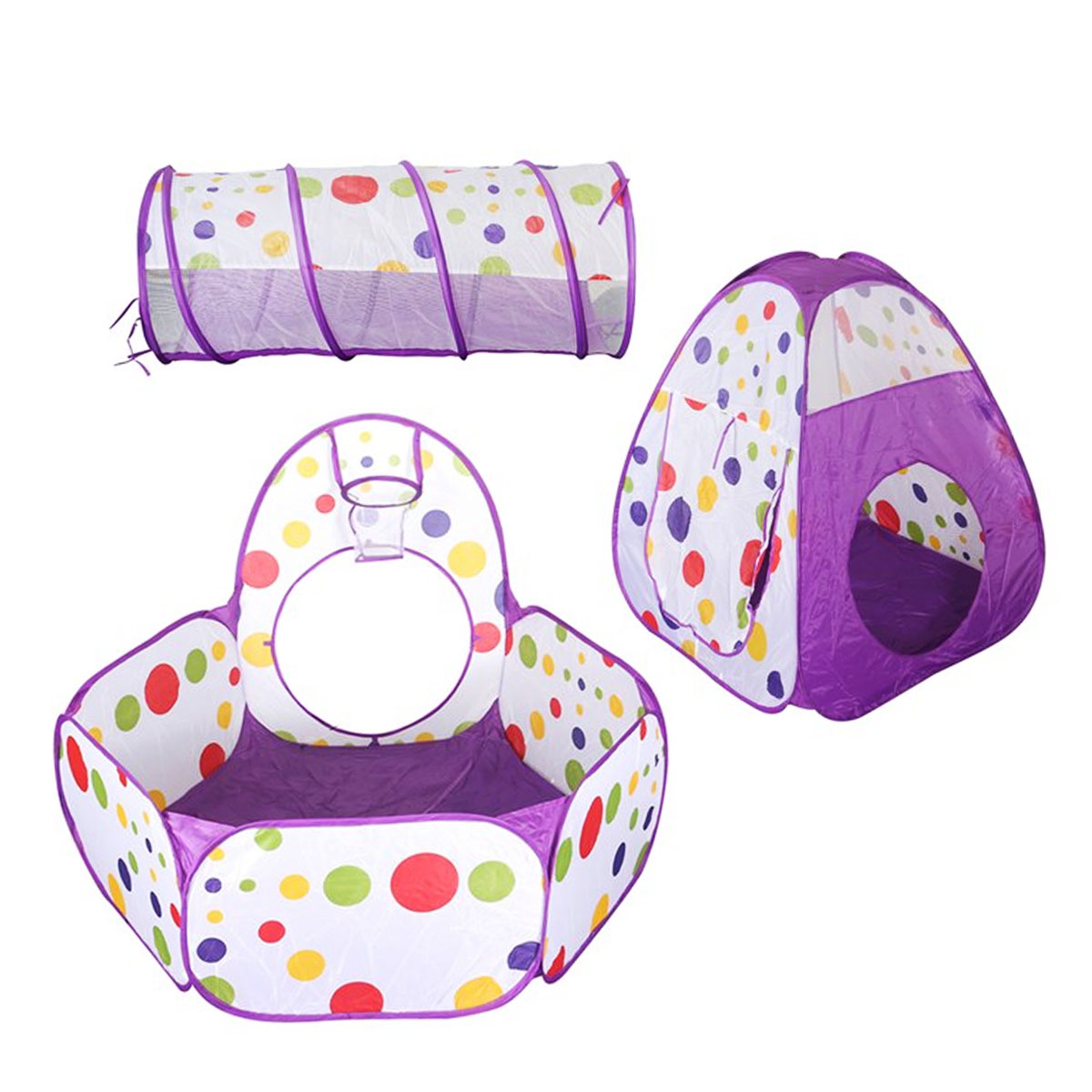 Para Niñas Little Monkey Alberca Pelotas Tunel Casita Juegos