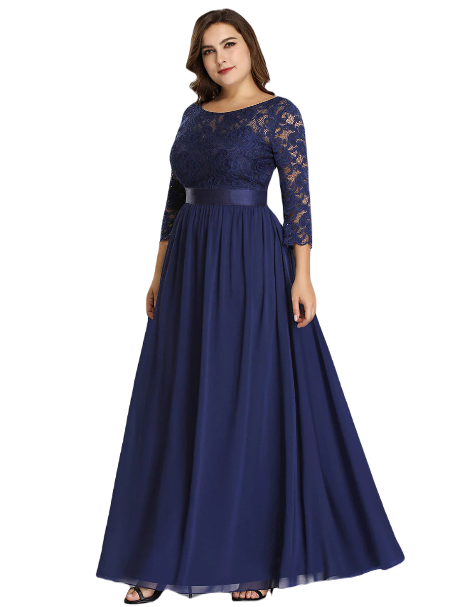 Ropa Vestido Azul Marino Sears Vestido Elegante De Fiesta Largo