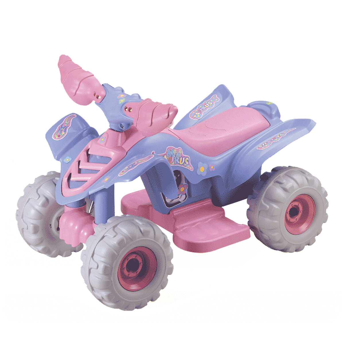 Montable Cuatrimoto Moto Electrica My Toy Mini Taurus 5605 Rosa